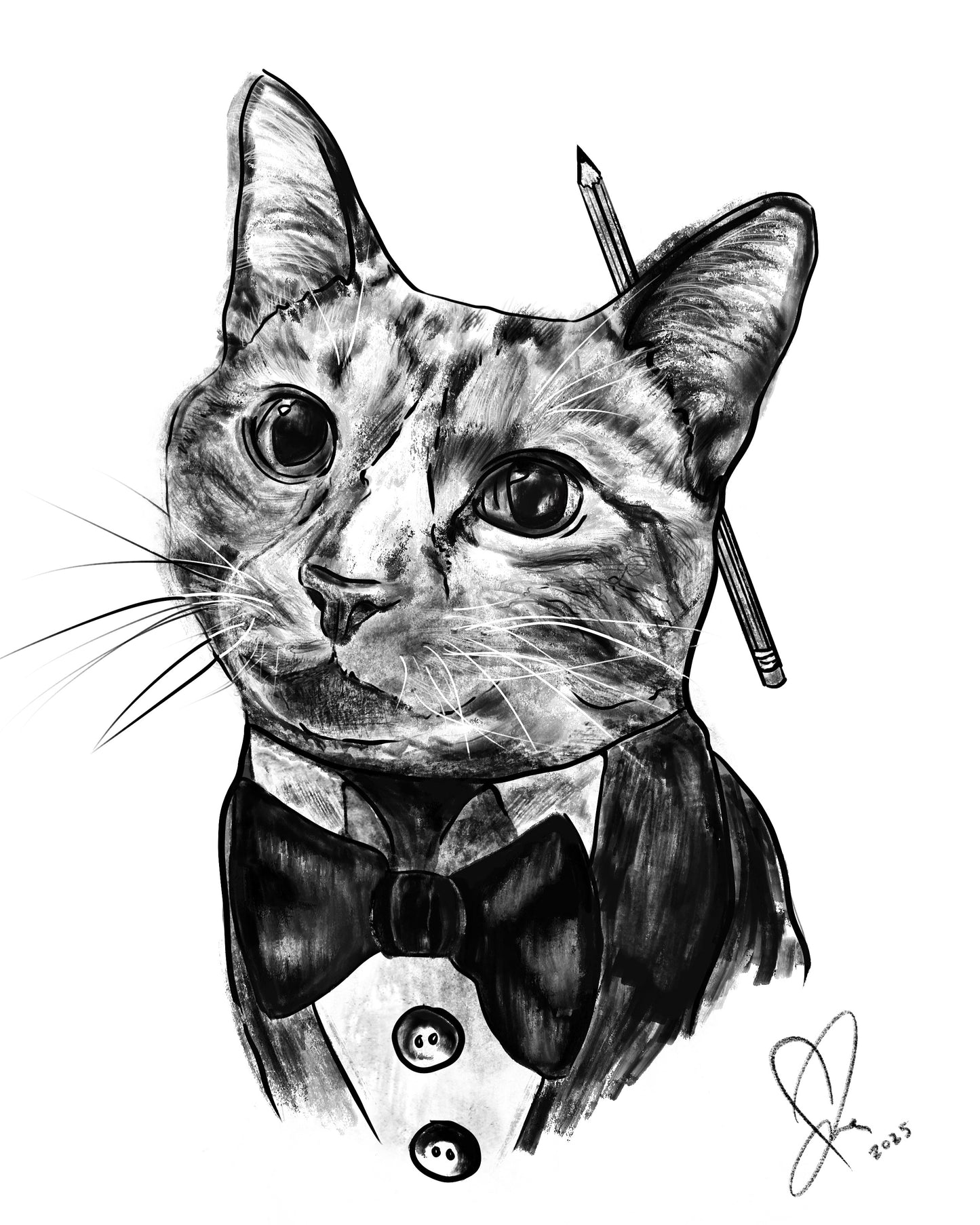 Sketched Pet Portraits